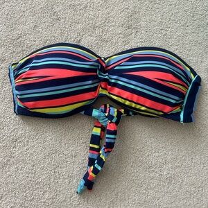 Strapless bikini top